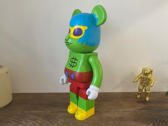 Image 1 of Bearbrick Keith Haring Andy Mouse Warhol 1000% MEDICOM toys