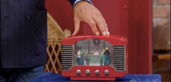 Image 1 of RADIO DANCE AT THE DINER Mr. CHRISTMAS AM FM 12 SONG WITH BOX