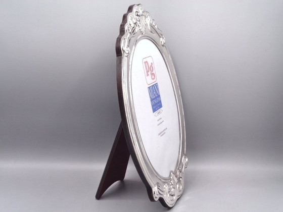 Image 1 of Marco/espejo de plata 925 de 18x24 pulgadas.