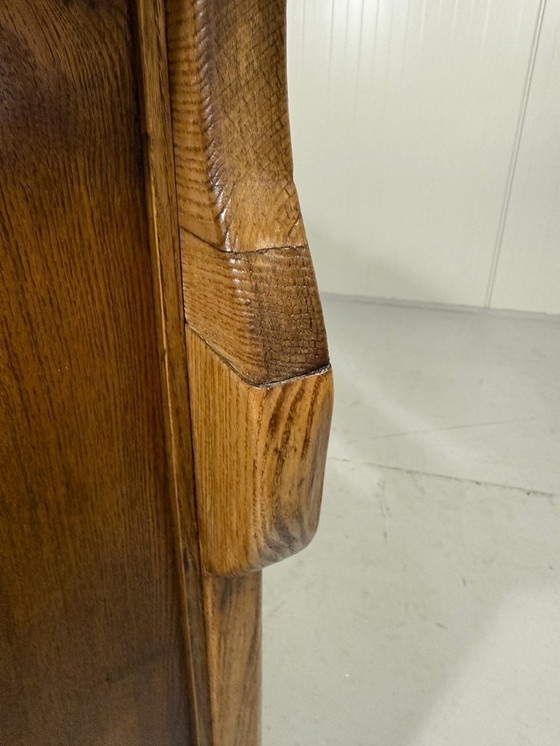 Image 1 of Antique oak bench 1900's