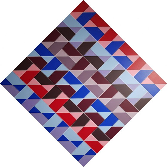 Modern abstract art - 6 x 24 - 20221014 – Paintings & Drawings, Canvas (photo 9 of 9)