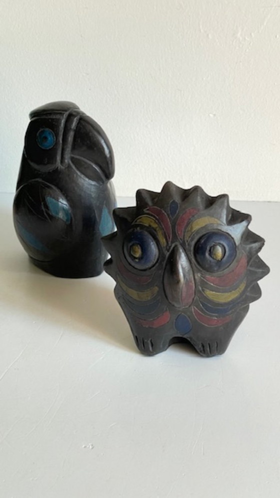 Image 1 of VOGELS Vintage handgemaakte keramiek
