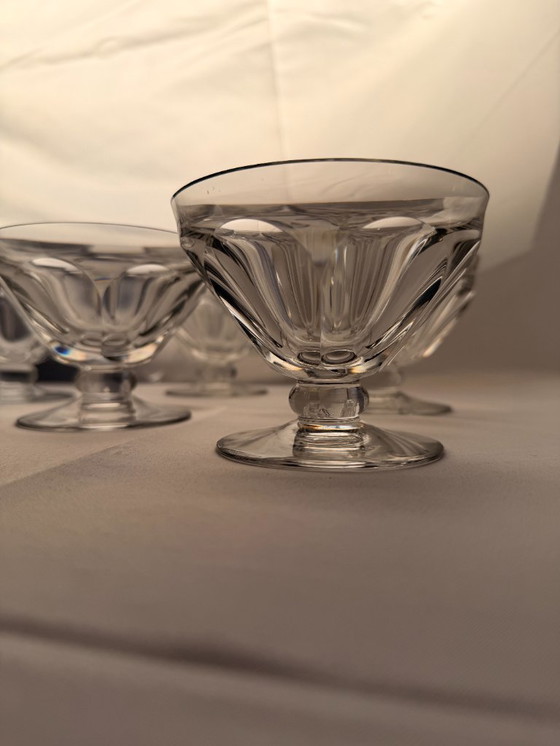 Image 1 of Juego de 6 copas de champán Baccarat - Modelo Talleyrand