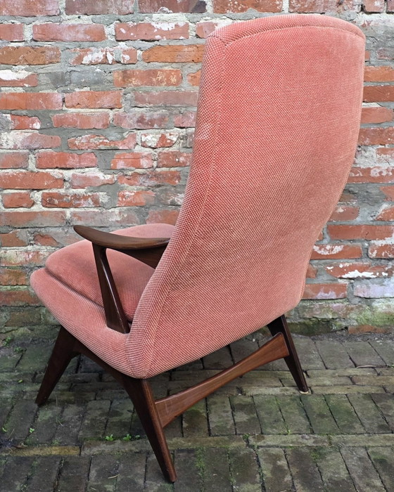 Poltrona di design vintage Karl Edvard Korseth, LK Hjelle, Poltrone, Legno, Altro, Marrone (foto 13 di 13)