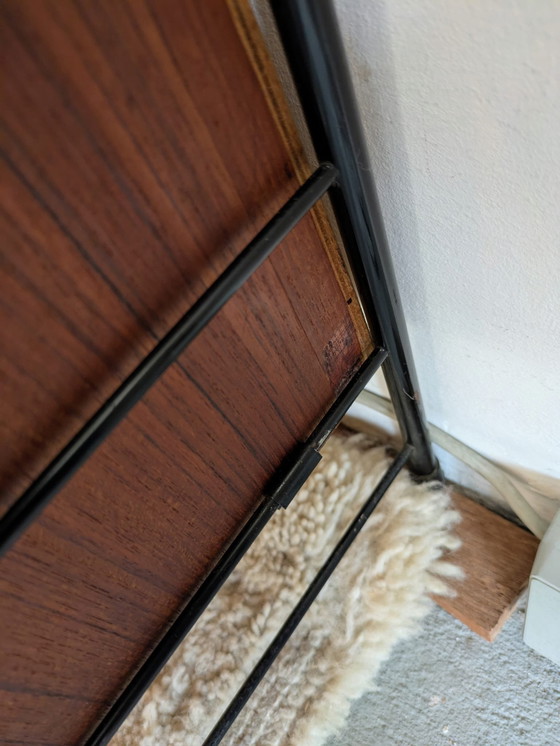 Image 1 of Système mural modulaire vintage en teck, WHB Möbel