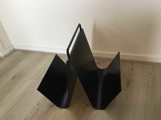 Magazine rack NRO Pete Sans 1980s – Metal (photo 4 of 9)