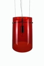 Prandina Sera Small Hanglamp Rood Glas