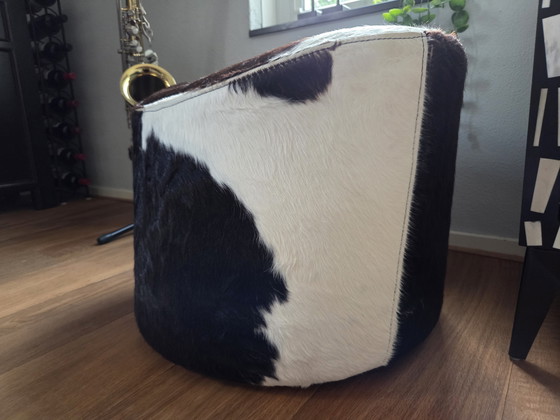Ikea Stockholm Cowhide Pouf/Ottoman/Footstool – Footstools & poufs, Leather (photo 6 of 7)