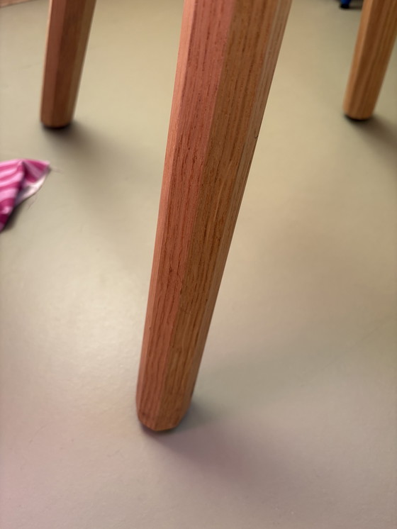 Image 1 of Alki - Hiruki stool 100% solid oak 