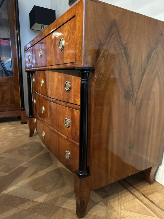 Cassettiera Biedermeier – Cassettiere, Legno, Ottone (photo 5 of 14)