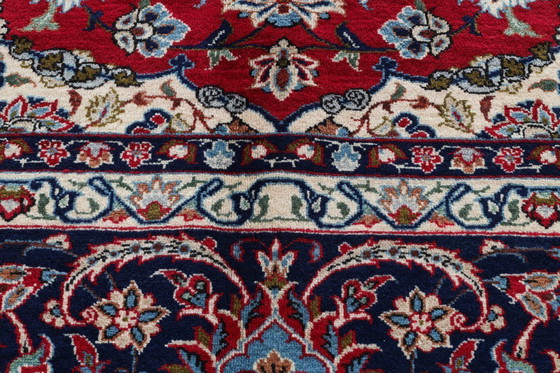 Image 1 of Alfombra persa Isfahán 4,40 x 3,20 Alfombra oriental fina n.º 4