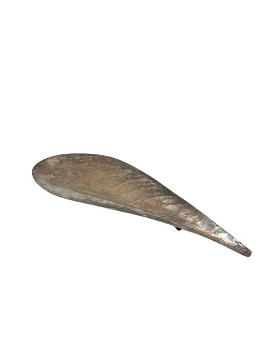 Image 1 of Silver-Plated Shell Shaped Great Bowl / Centerpiece, Renato Raddi, Italy 1970s