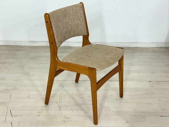 Image 1 of Set di 6 sedie Erik Buch di metà secolo / Sedie da sala da pranzo / Sedie da cucina