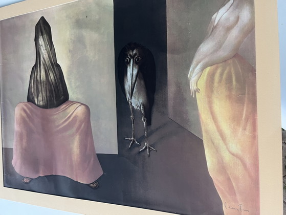 Image 1 of Lithografie Twee prinsessen en een vogel