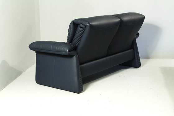 Image 1 of 2-Seater Leather Sofa Lugano by Erpo Int., Design 1985