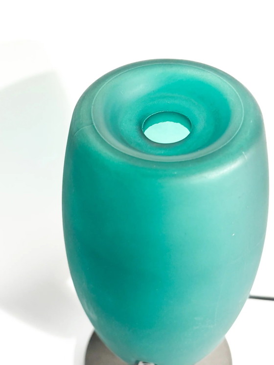 Tischleuchte Modell „Carina“, entworfen von Giampiero Tonetti in den 80er Jahren – Beleuchtung, Glass (photo 3 of 9)