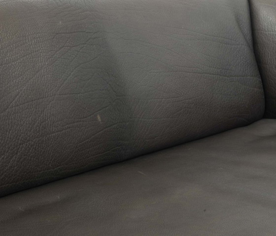 Image 1 of Canapé deux places extensible Sturdy De Sede DS47 en cuir marron. Suisse, 1970