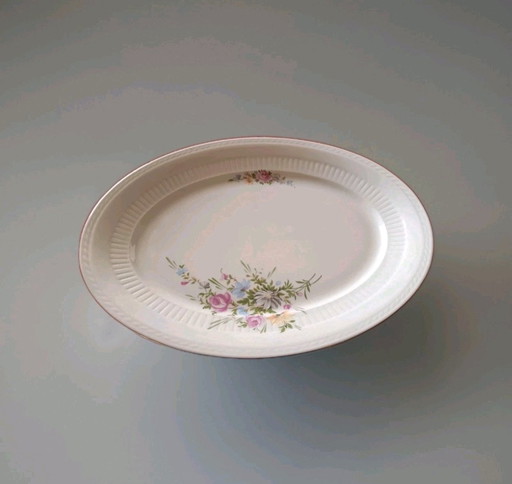 Servierschale aus Porzellan in Oxford-Form von Royal Porzellan – 1970er Jahre