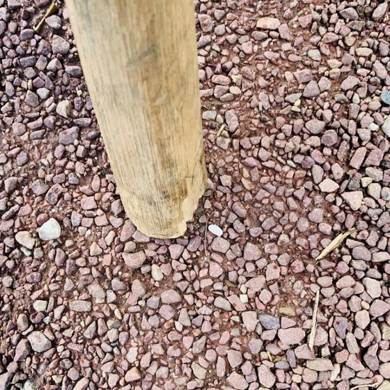 Image 1 of Een paar vintage rieten krukjes