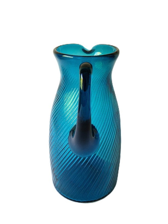 Image 1 of Signe Persson-Melin - Vase / Water jug Hovmantorp Glasbruk