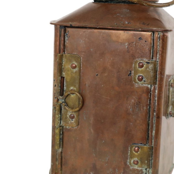 Small Ship's Lamp Mr Portside Copper Maritime 24cm – DHR, Table lamps, Glass (photo 7 of 16)