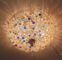 Large Murano glass grape ceiling lamp (37 CM.)