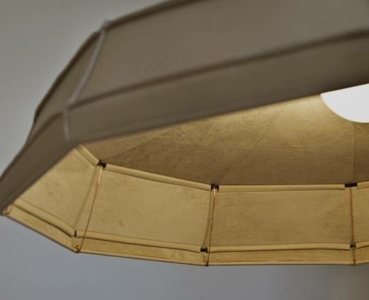 Image 1 of Paralume in pelle di Pepe Heykoop, Leather Light