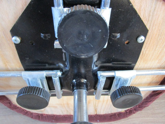 Image 1 of Vintage 1950s Adjustable Office Chair Possible From Egon Eiermann Germany