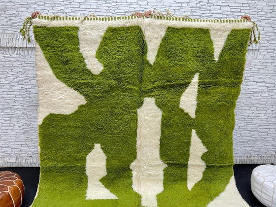 Tappeto tradizionale in pura lana, fatto a mano e su misura, 2/3 m – Aime Té, Tappeti, Wool (photo 3 of 9)