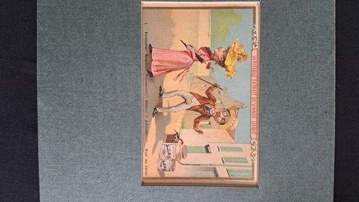 Vintage prayer card