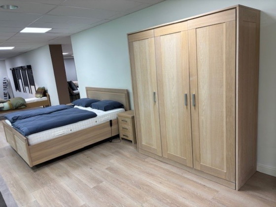 Image 1 of Completo letto 180x210cm divisibile Incl. comodini e armadio a 3 ante