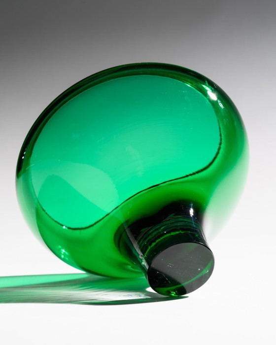Image 1 of Organic Glass Bowl Attributed to Royal Leerdam Gerard Thomassen “Serica" 1990s
