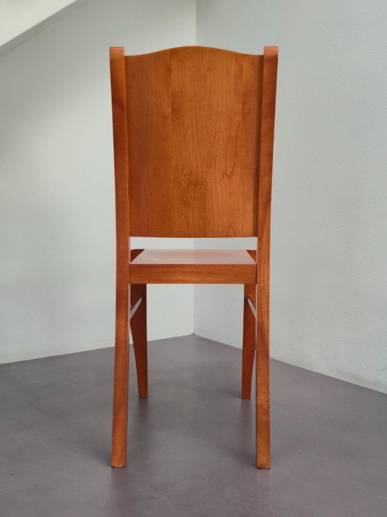 Image 1 of 4x Driade Philip Starck Placide of the Wood dining chairs