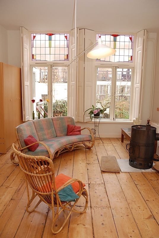 Image 1 of Bohemian lounge sofa 1955 Indonesia rattan bamboo