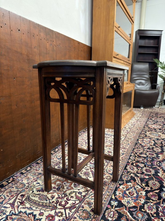 Art Nouveau Side table – Wood (photo 4 of 6)