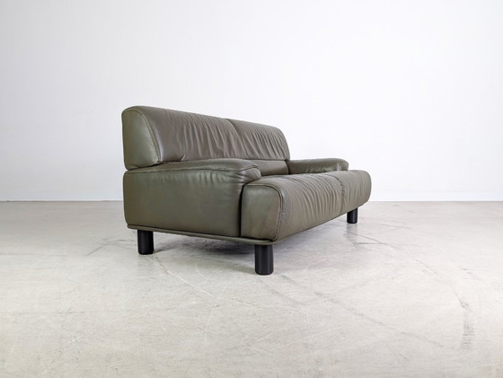 Image 1 of Sofá de dos plazas Original de Sede DS 18 Diseño Sofá de cuero