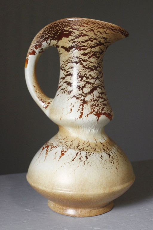 Roberto Rigon & Bertoncello Ceramiche - Grand Pichet Signé RR Italie 1970s – vazen (photo 2 of 9)