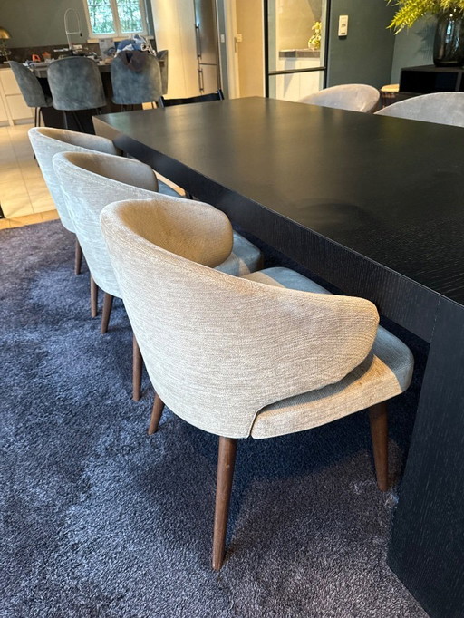 Chaises de salle à manger Minotti Aston 6x