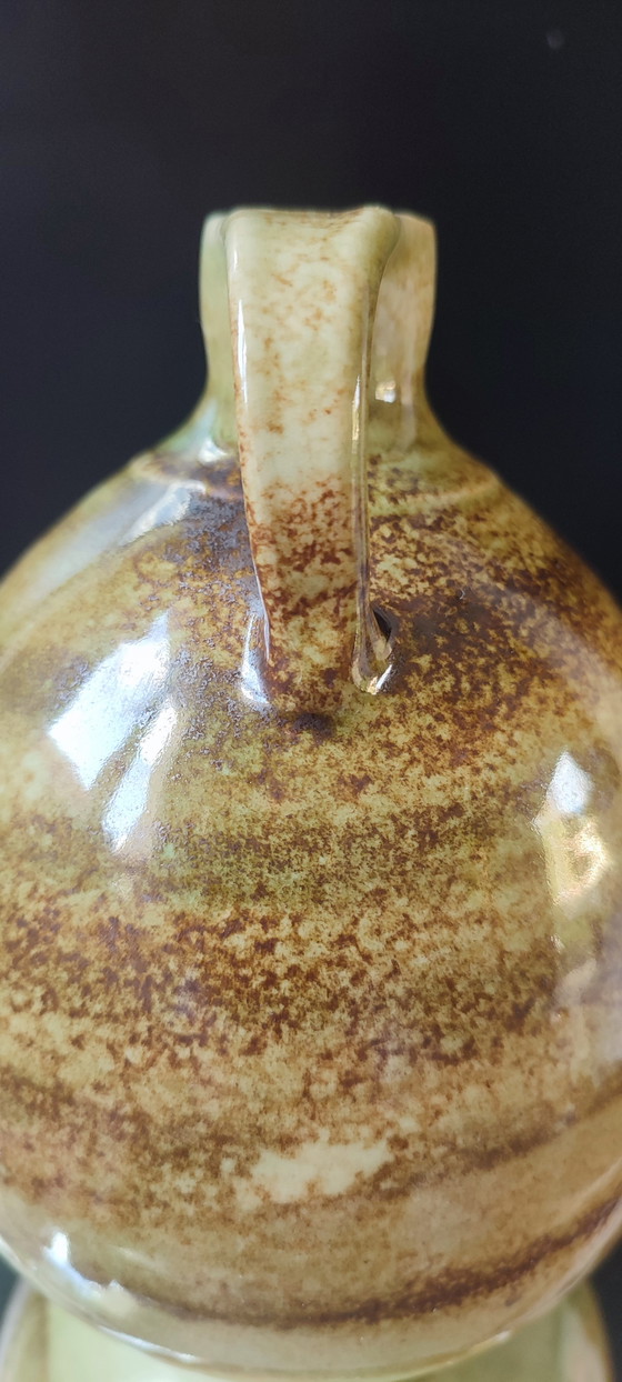 Image 1 of Brocca in gres di Matthieu Liévois, Atelier Créamik (Séné, Morbihan)