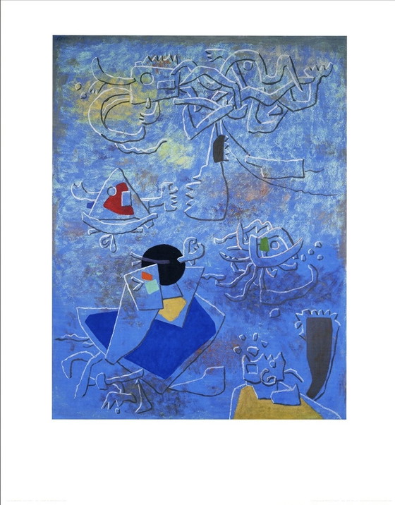 Image 1 of Willi Baumeister: "Nocturno I, 1953”.