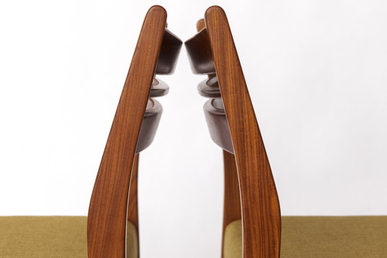 Image 1 of Set of 4 Vintage Teak Dining Chairs by Habeo, Germany – 1960s Mid-Century Modern