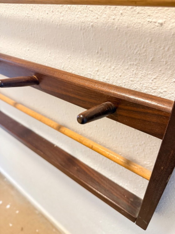 Portemanteau Mid-Century – Portemanteaux, Bois (photo 5 of 6)