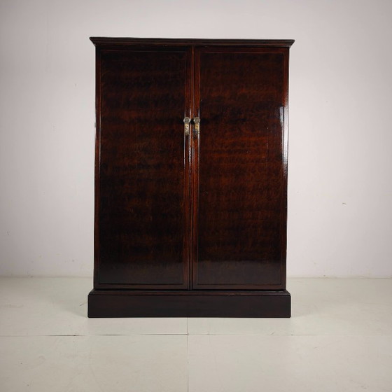 Englischer Art-Deco-Kleiderschrank aus Eichenholz – Kleiderschränke, Wood (photo 7 of 9)