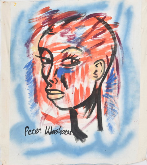 Peter Klashorst - Woman In ed