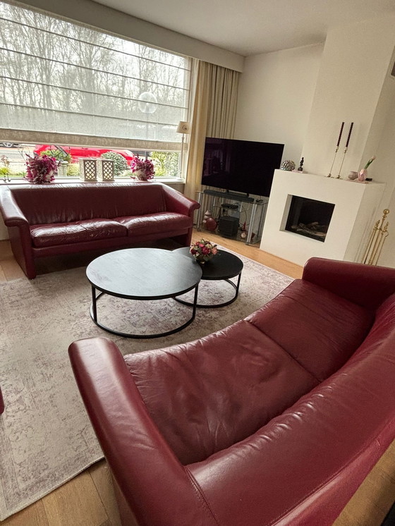 Image 1 of Leather 3-seater sofa Touché