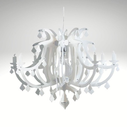 Lampada da soffitto “Ginetta”, Nigel Coates per Slamp, Lentiflex, 2010 – Italia