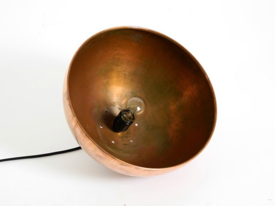 Image 1 of Bellissima lampada a sospensione originale italiana in stile Mid-Century Modern in rame