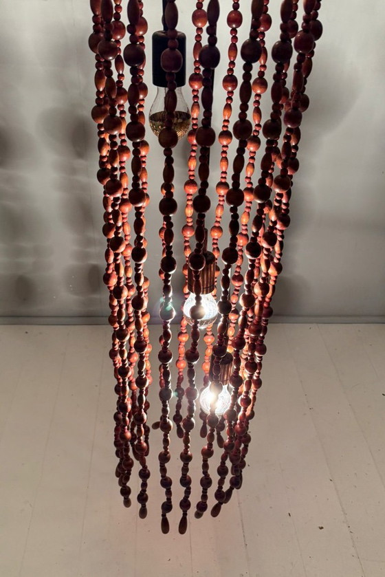 Image 1 of Große Hängeleuchte/Kaskadenleuchte von Temde, Modell: 887, Schweiz, 1960er Jahre