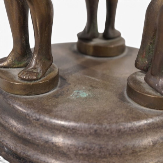 Image 1 of Art Deco Sculpture Centerpiece, 1930