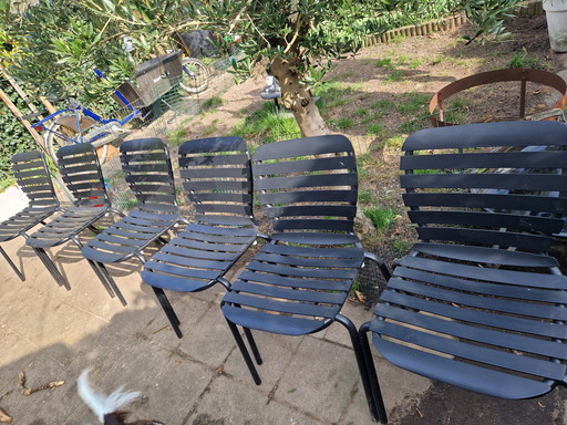 6x Zuiver Vondel Gartenstühle